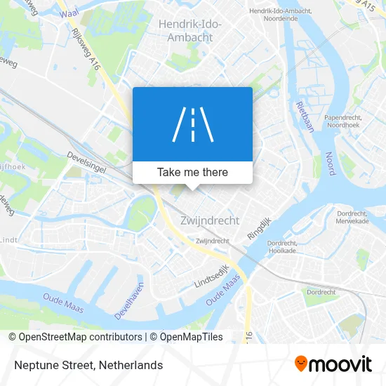 Neptunusstraat map
