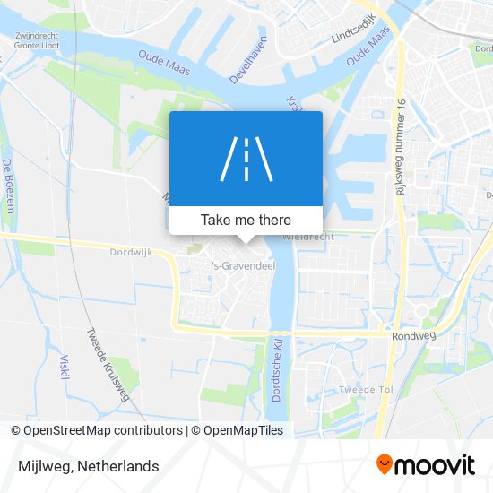 Mijlweg map