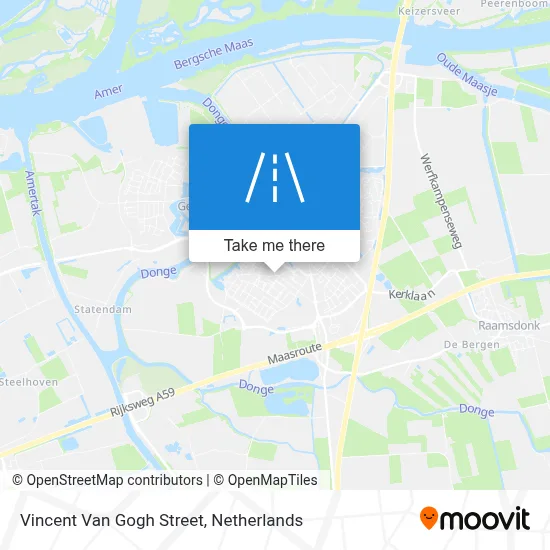 Vincent Van Goghstraat map