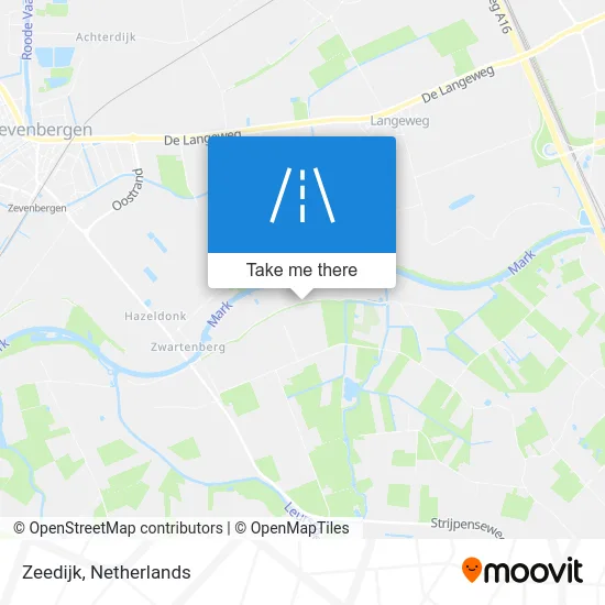 Zeedijk map