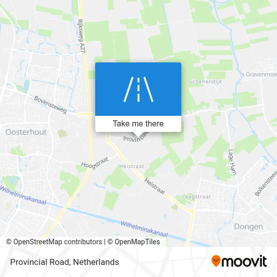 Provincialeweg map