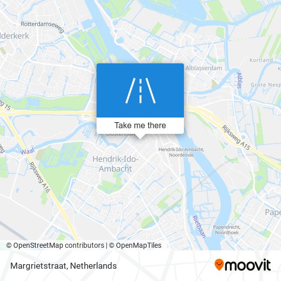 Margrietstraat map