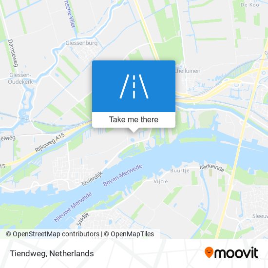 Tiendweg map