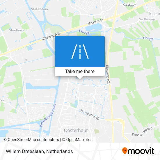 Willem Dreeslaan map