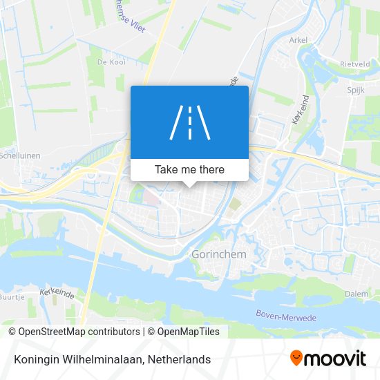 Koningin Wilhelminalaan map