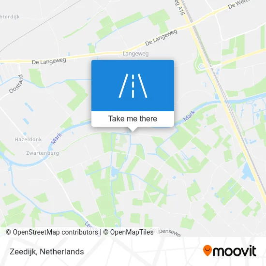 Zeedijk map