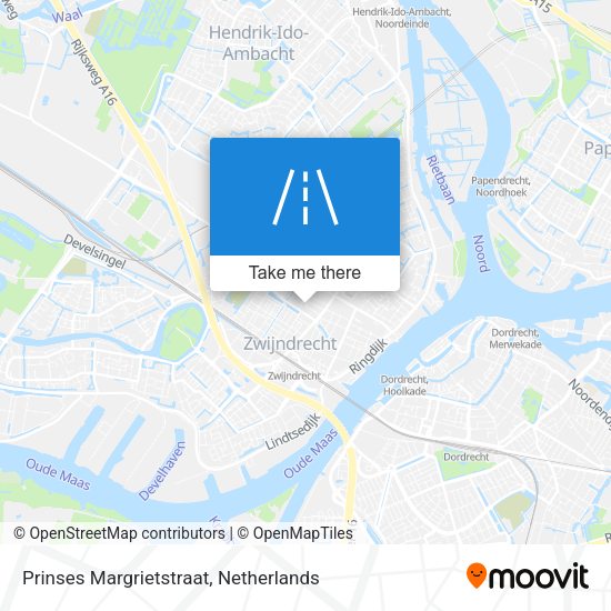 Prinses Margrietstraat map
