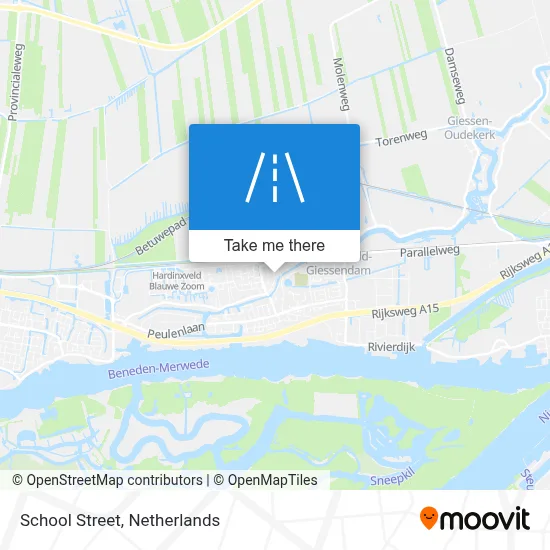 Schoolstraat map