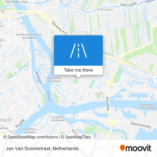 Jan Van Scorelstraat map