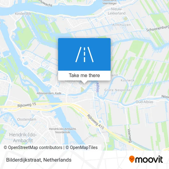 Bilderdijkstraat map