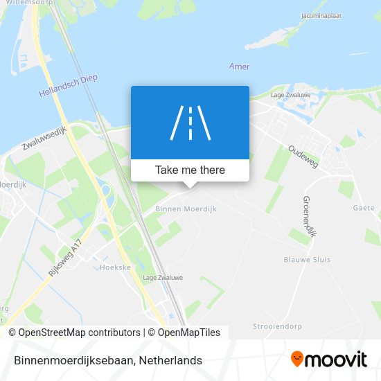 Binnenmoerdijksebaan map