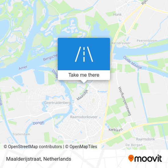 Maalderijstraat map