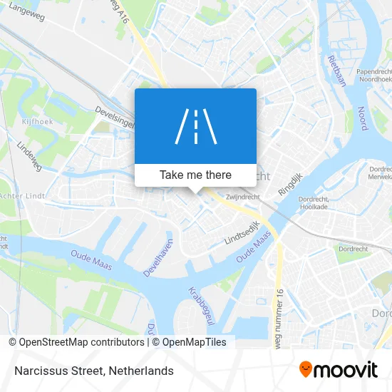 Narcisstraat map