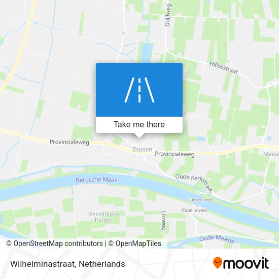 Wilhelminastraat map