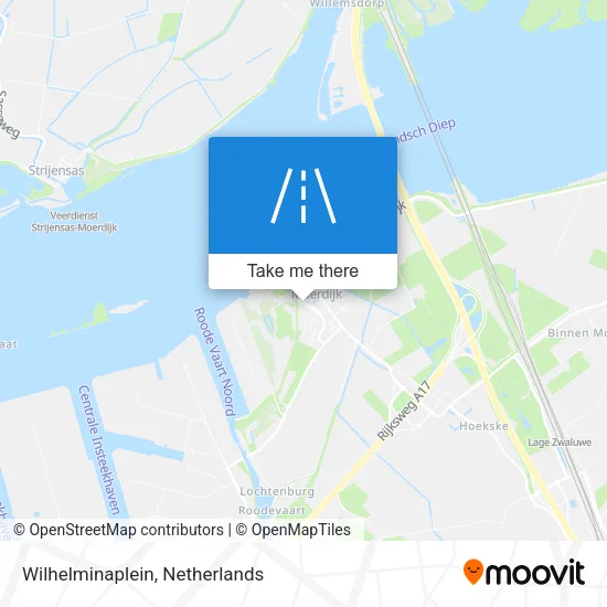 Wilhelminaplein map