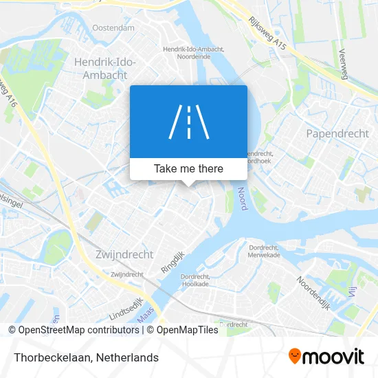 Thorbeckelaan map