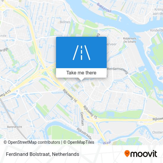 Ferdinand Bolstraat map