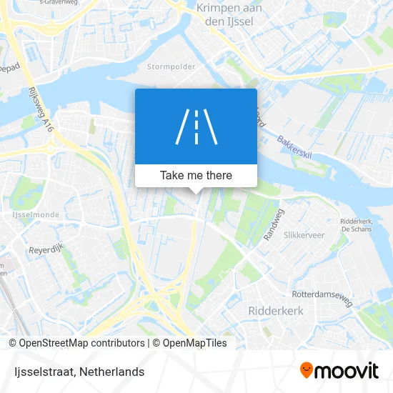Ijsselstraat map