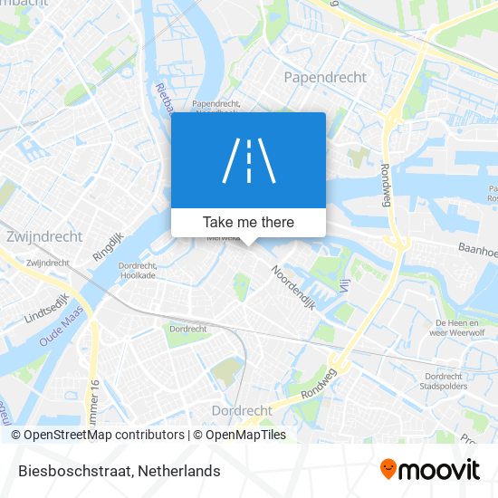 Biesboschstraat map