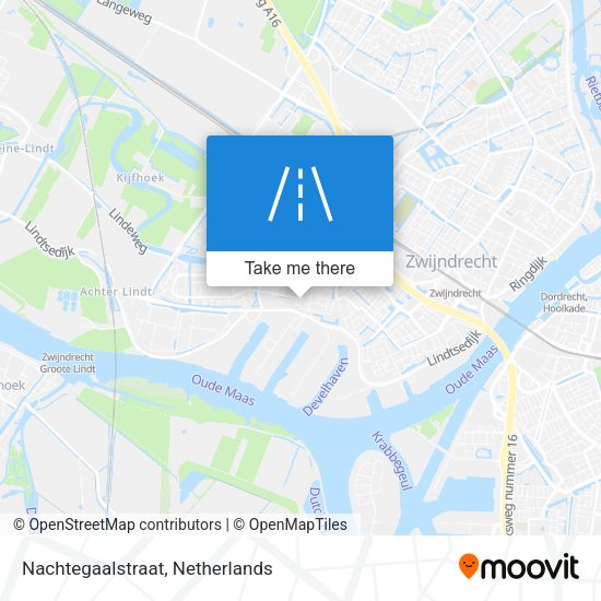 Nachtegaalstraat map