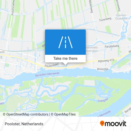 Poolster map
