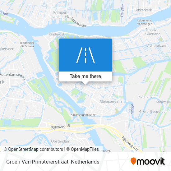 Groen Van Prinstererstraat map