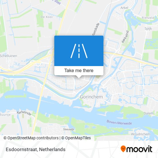 Esdoornstraat map