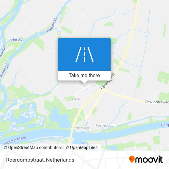 Roerdompstraat map