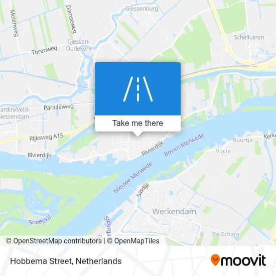 Hobbemastraat map