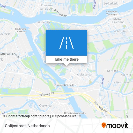 Colijnstraat Karte