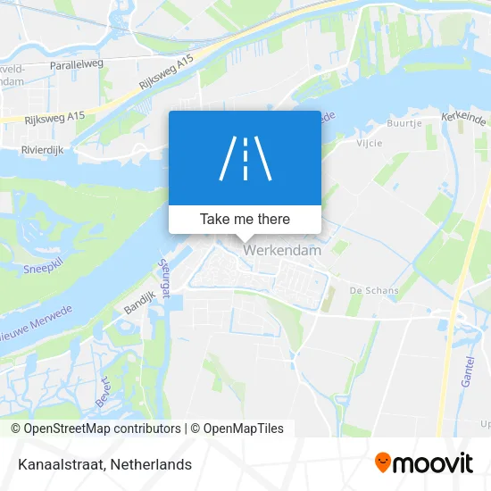 Kanaalstraat map