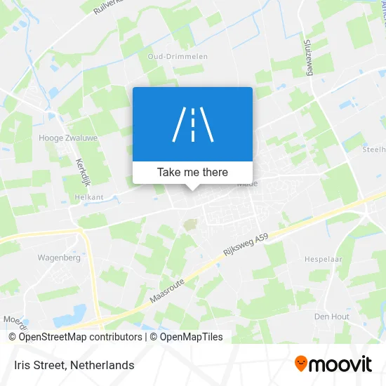 Irisstraat map