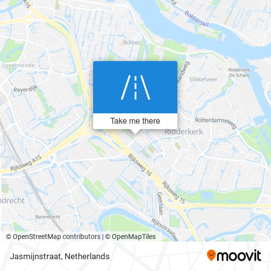 Jasmijnstraat map