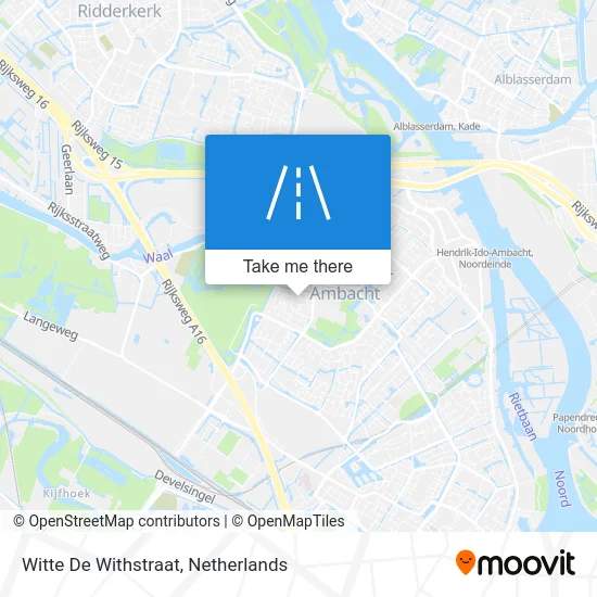 Witte De Withstraat map