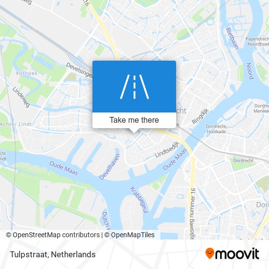 Tulpstraat map