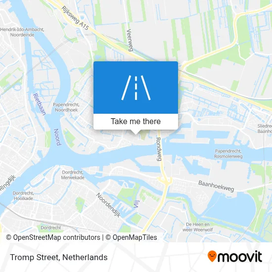Trompstraat map