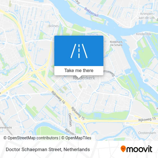 Doctor Schaepmanstraat map