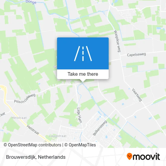 Brouwersdijk map