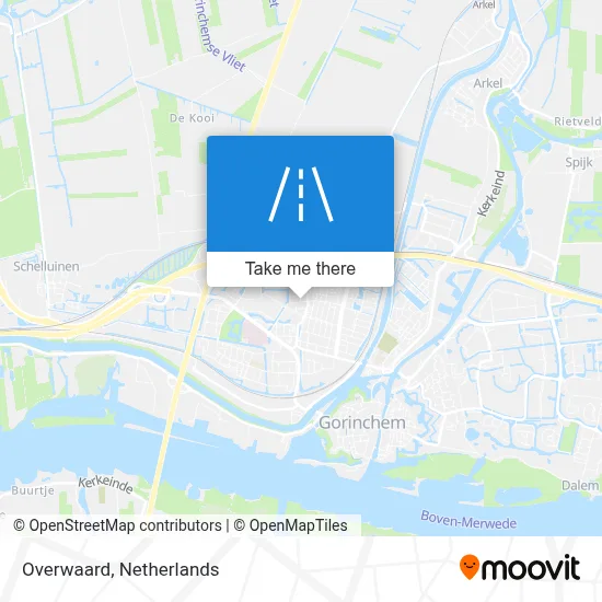 Overwaard map
