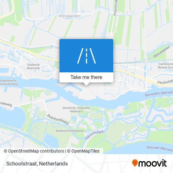 Schoolstraat map