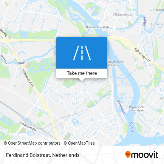 Ferdinand Bolstraat map