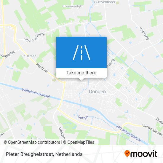 Pieter Breughelstraat map