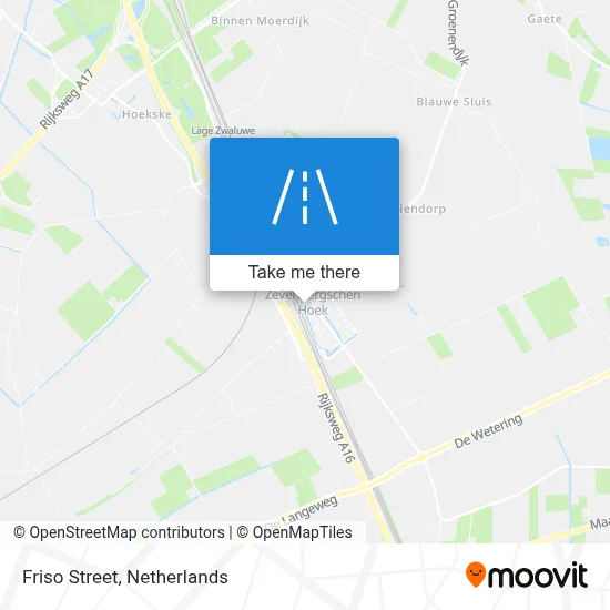 Frisostraat map