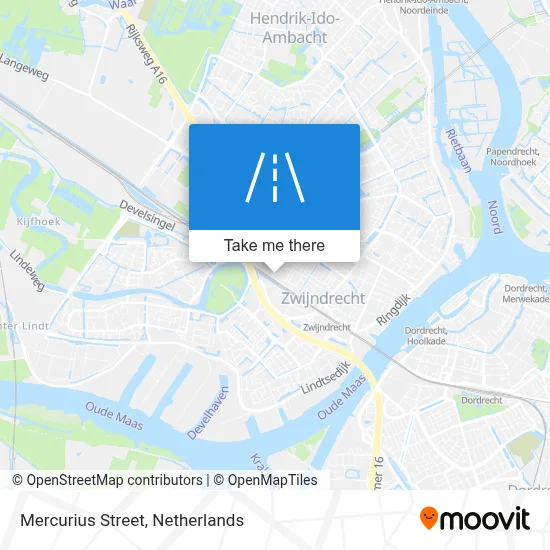 Mercuriusstraat map