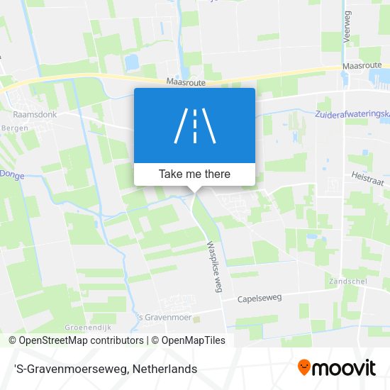 'S-Gravenmoerseweg map