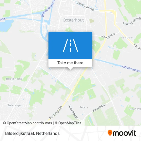 Bilderdijkstraat map