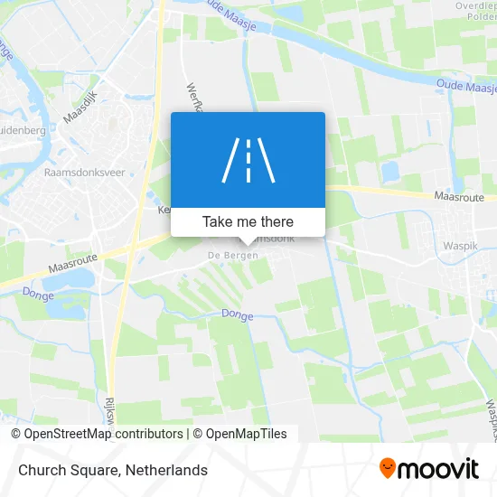 Kerkplein map