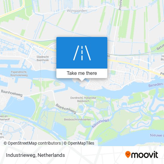 Industrieweg map