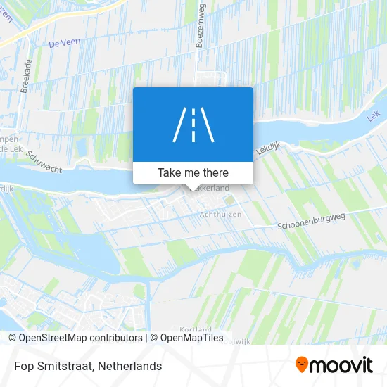 Fop Smitstraat map