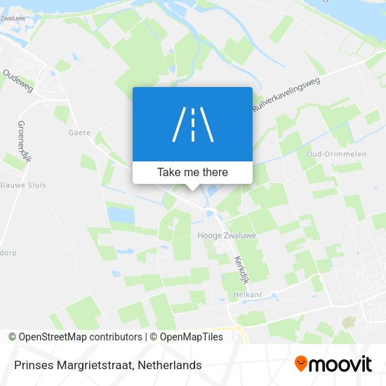 Prinses Margrietstraat map